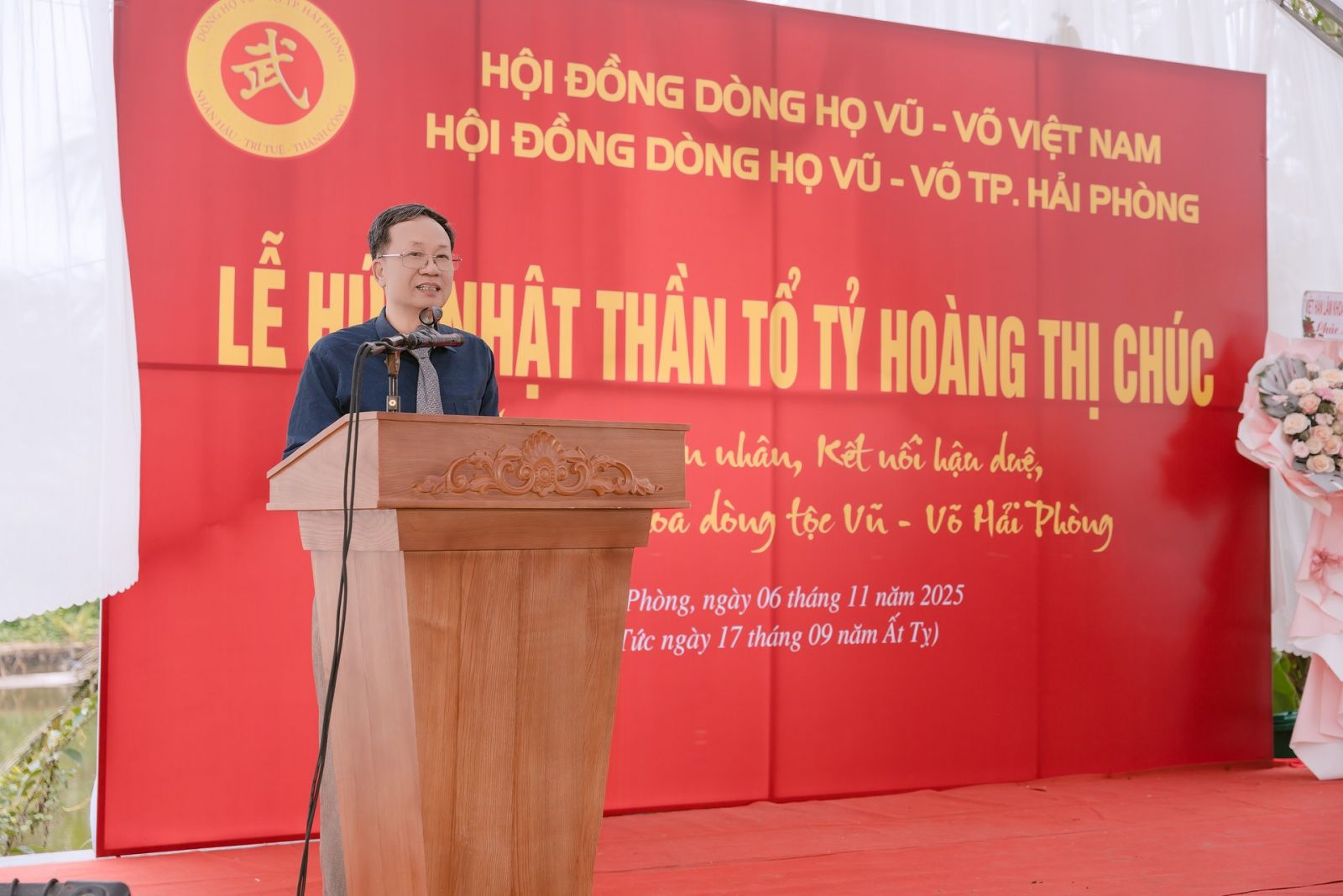 Hành trình phụng sự dòng họ Vũ – Võ TP. Hải Phòng của ông Vũ Văn Lộc