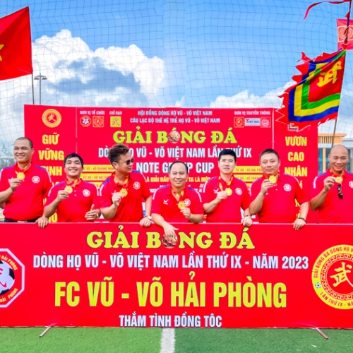 FC VŨ – VÕ HẢI PHÒNG: NHÌN LẠI MỘT HÀNH TRÌNH, BƯỚC VÀO MỘT MÙA GIẢI MỚI